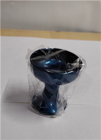 Lotus - Rice cup plastic metallic blue k383