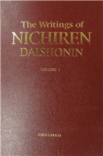 WRITINGS OF NICHIREN DAISHONIN VOL 1