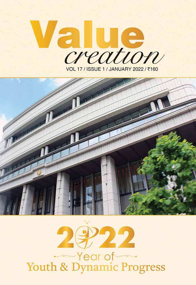 VALUE CREATION - VOL 17 / ISSUE 1(January 2022)